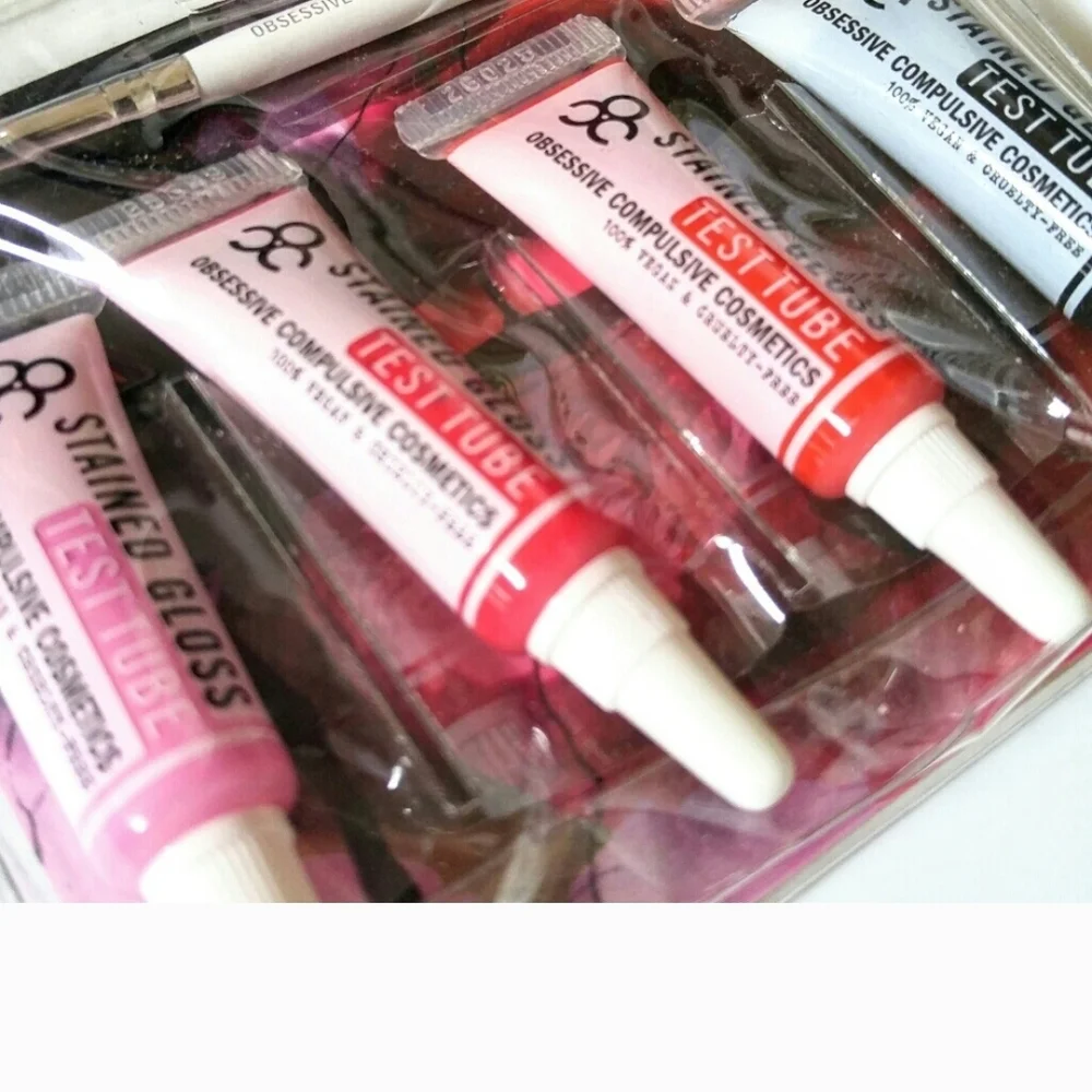 ❇️🧚♀️Obsessive Compulsive Cosmetics RARE Mini Stained Gloss Set NWT